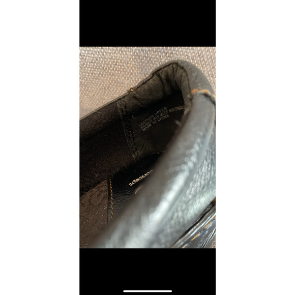 b.o.c. Woman’s clog size 7.5 black leather heeled clog, nurse shoe, comfort shoe - Picture 10 of 13